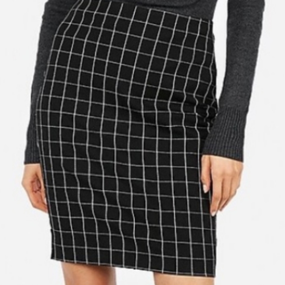 Express Dresses & Skirts - Express black and white skirt size 0